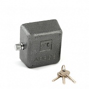 Замок висячий гаражные со скрытой дужкой Apecs PD-15-90-Blister